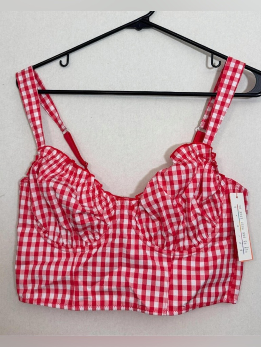 Colsie bustier/crop bralette size XL. New with tags 🏷️